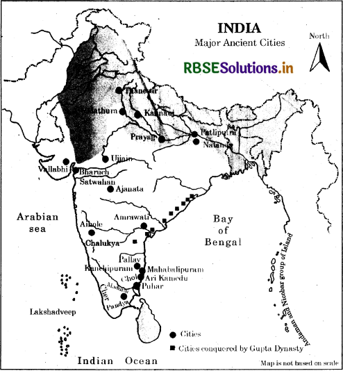 RBSE Solutions for Class 6 Our Rajasthan Map Based Questions Q10