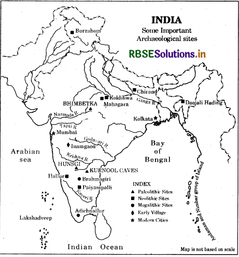 RBSE Solutions for Class 6 Our Rajasthan Map Based Questions Q8
