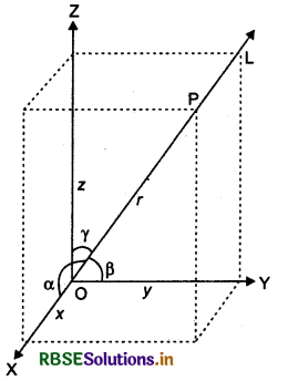RBSE Class 12 Maths Notes Chapter 11 Three Dimensional Geometry 1
