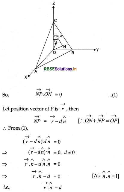 RBSE Class 12 Maths Notes Chapter 11 Three Dimensional Geometry 16