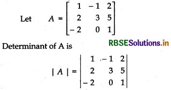 RBSE Solutions for Class 12 Maths Chapter 4 Determinants Ex 4.5 1