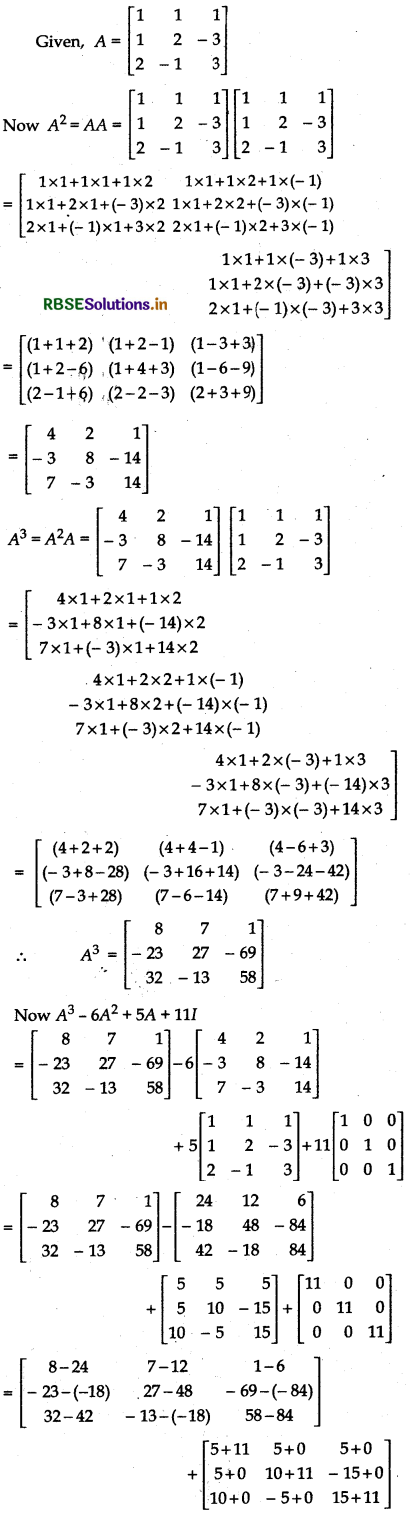 RBSE Solutions for Class 12 Maths Chapter 4 Determinants Ex 4.5 17