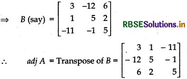 RBSE Solutions for Class 12 Maths Chapter 4 Determinants Ex 4.5 2