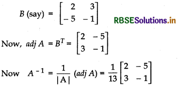 RBSE Solutions for Class 12 Maths Chapter 4 Determinants Ex 4.5 6