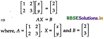 RBSE Solutions for Class 12 Maths Chapter 4 Determinants Ex 4.6 1
