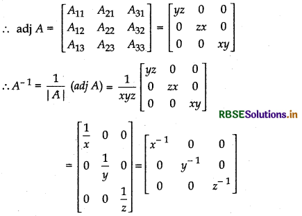 RBSE Solutions for Class 12 Maths Chapter 4 Determinants Miscellaneous Exercise 29
