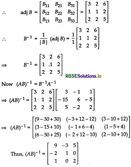 RBSE Solutions for Class 12 Maths Chapter 4 Determinants Miscellaneous Exercise 8