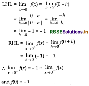 RBSE Solutions for Class 12 Maths Chapter 5 Continuity and Differentiability Ex 5.1 19