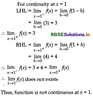RBSE Solutions for Class 12 Maths Chapter 5 Continuity and Differentiability Ex 5.1 30