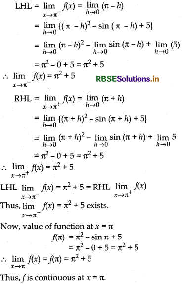 RBSE Solutions for Class 12 Maths Chapter 5 Continuity and Differentiability Ex 5.1 46