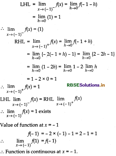 RBSE Solutions for Class 12 Maths Chapter 5 Continuity and Differentiability Ex 5.1 78