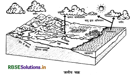 RBSE Solutions for Class 11 Geography Chapter 13 महासागरीय जल 1
