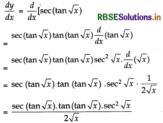 RBSE Solutions for Class 12 Maths Chapter 5 Continuity and Differentiability Ex 5.2 1