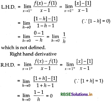 RBSE Solutions for Class 12 Maths Chapter 5 Continuity and Differentiability Ex 5.2 6