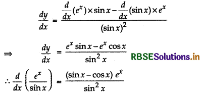RBSE Solutions for Class 12 Maths Chapter 5 Continuity and Differentiability Ex 5.4 1
