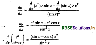 RBSE Solutions for Class 12 Maths Chapter 5 Continuity and Differentiability Ex 5.4 2
