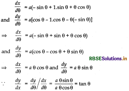 RBSE Solutions for Class 12 Maths Chapter 5 Continuity and Differentiability Ex 5.6 12