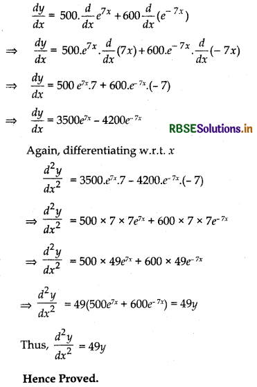 RBSE Solutions for Class 12 Maths Chapter 5 Continuity and Differentiability Ex 5.7 11