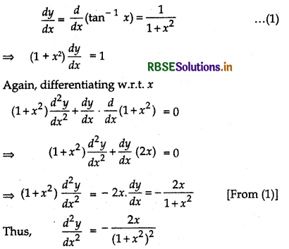 RBSE Solutions for Class 12 Maths Chapter 5 Continuity and Differentiability Ex 5.7 6