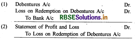 RBSE Solutions for Class 12 Accountancy Chapter 2 ऋणपत्रों का निर्गम एवं मोचन img-33