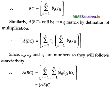 RBSE Class 12 Maths Notes Chapter 3 Matrices 8