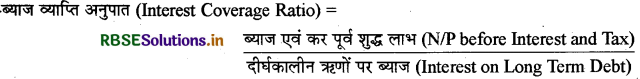 RBSE Solutions for Class 12 Accountancy Chapter 5 लेखांकन अनुपात 18