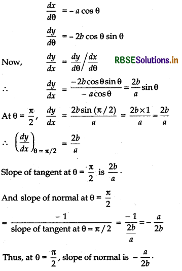 RBSE Solutions for Class 12 Maths Chapter 6 Application of Derivatives Ex 6.3 3