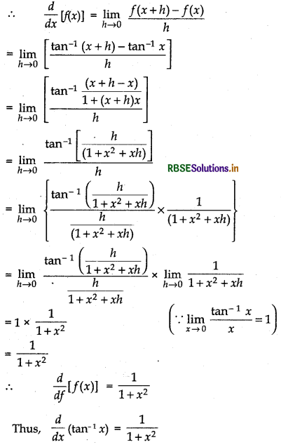 RBSE Class 12 Maths Notes Chapter 5 Continuity and Differentiability 18