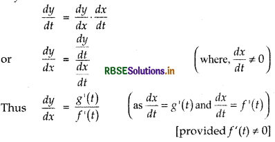RBSE Class 12 Maths Notes Chapter 5 Continuity and Differentiability 25