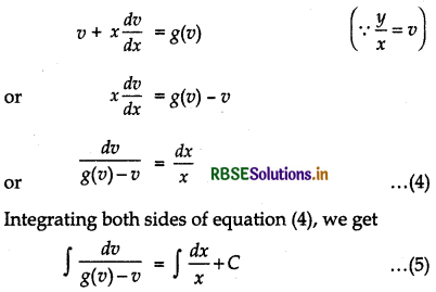 RBSE Class 12 Maths Notes Chapter 9 Differential Equations 5