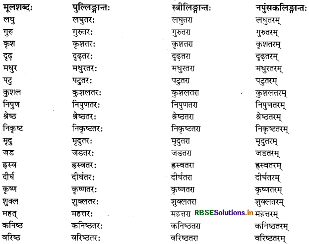 RBSE Class 11 Sanskrit व्याकरणम् प्रत्यय-ज्ञान 13