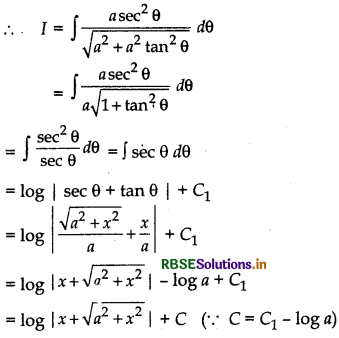 RBSE Class 12 Maths Notes Chapter 7 Integrals 7