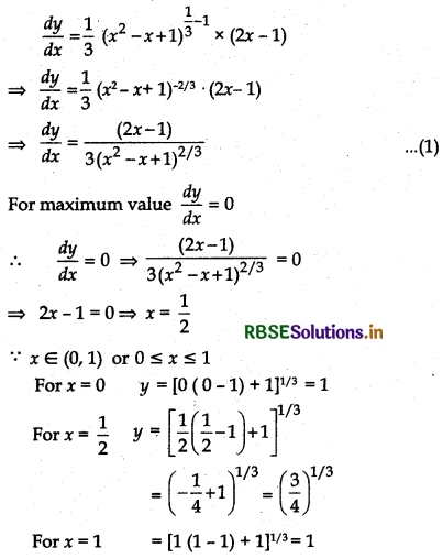 RBSE Solutions for Class 12 Maths Chapter 6 Application of Derivatives Ex 6.5 41