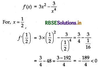 RBSE Solutions for Class 12 Maths Chapter 6 Application of Derivatives Miscellaneous Exercise 10