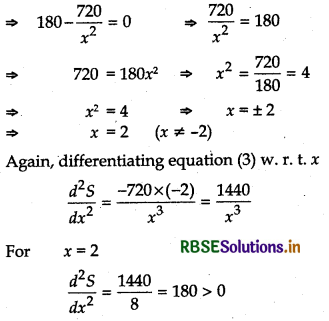 RBSE Solutions for Class 12 Maths Chapter 6 Application of Derivatives Miscellaneous Exercise 16