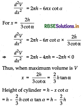 RBSE Solutions for Class 12 Maths Chapter 6 Application of Derivatives Miscellaneous Exercise 29