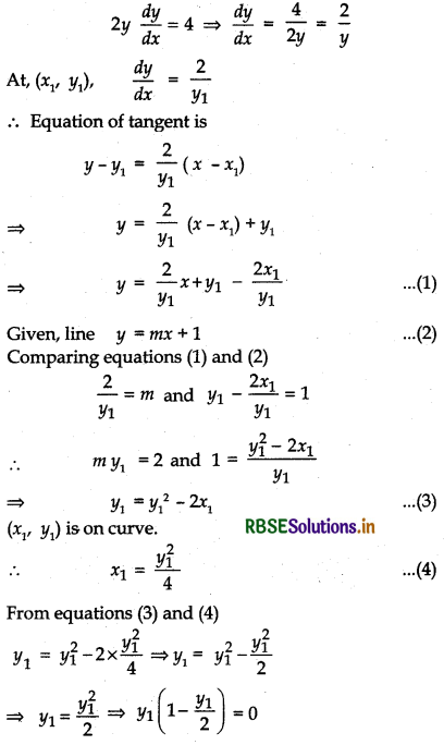 RBSE Solutions for Class 12 Maths Chapter 6 Application of Derivatives Miscellaneous Exercise 33