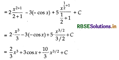 RBSE Solutions for Class 12 Maths Chapter 7 Integrals Ex 7.1 11