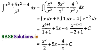 RBSE Solutions for Class 12 Maths Chapter 7 Integrals Ex 7.1 6