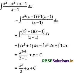 RBSE Solutions for Class 12 Maths Chapter 7 Integrals Ex 7.1 8