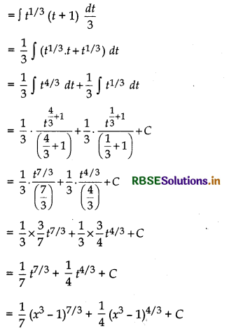 RBSE Solutions for Class 12 Maths Chapter 7 Integrals Ex 7.2 11