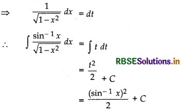 RBSE Solutions for Class 12 Maths Chapter 7 Integrals Ex 7.2 19