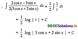 RBSE Solutions for Class 12 Maths Chapter 7 Integrals Ex 7.2 21