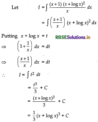 RBSE Solutions for Class 12 Maths Chapter 7 Integrals Ex 7.2 31