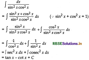 RBSE Solutions for Class 12 Maths Chapter 7 Integrals Ex 7.2 33