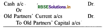 RBSE Class 12 Accountancy Important Questions Chapter 3 साझेदारी फर्म का पुनर्गठन  साझेदार का प्रवेश 42