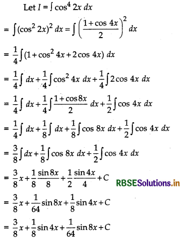 RBSE Solutions for Class 12 Maths Chapter 7 Integrals Ex 7.3 10