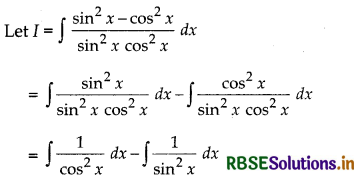 RBSE Solutions for Class 12 Maths Chapter 7 Integrals Ex 7.3 20