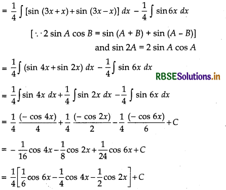 RBSE Solutions for Class 12 Maths Chapter 7 Integrals Ex 7.3 5