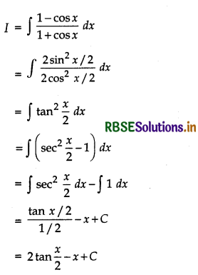 RBSE Solutions for Class 12 Maths Chapter 7 Integrals Ex 7.3 7